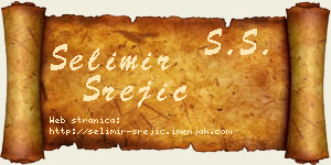Selimir Srejić vizit kartica